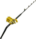 EatMyTackle 80W 2-Speed Reel on 100-120 lb Blue Marlin Bent Butt Rod