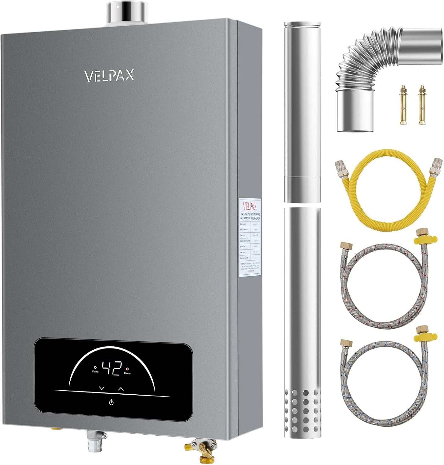 Propane Tankless Water Heater 4.74GPM Efficient Instant Hot Water