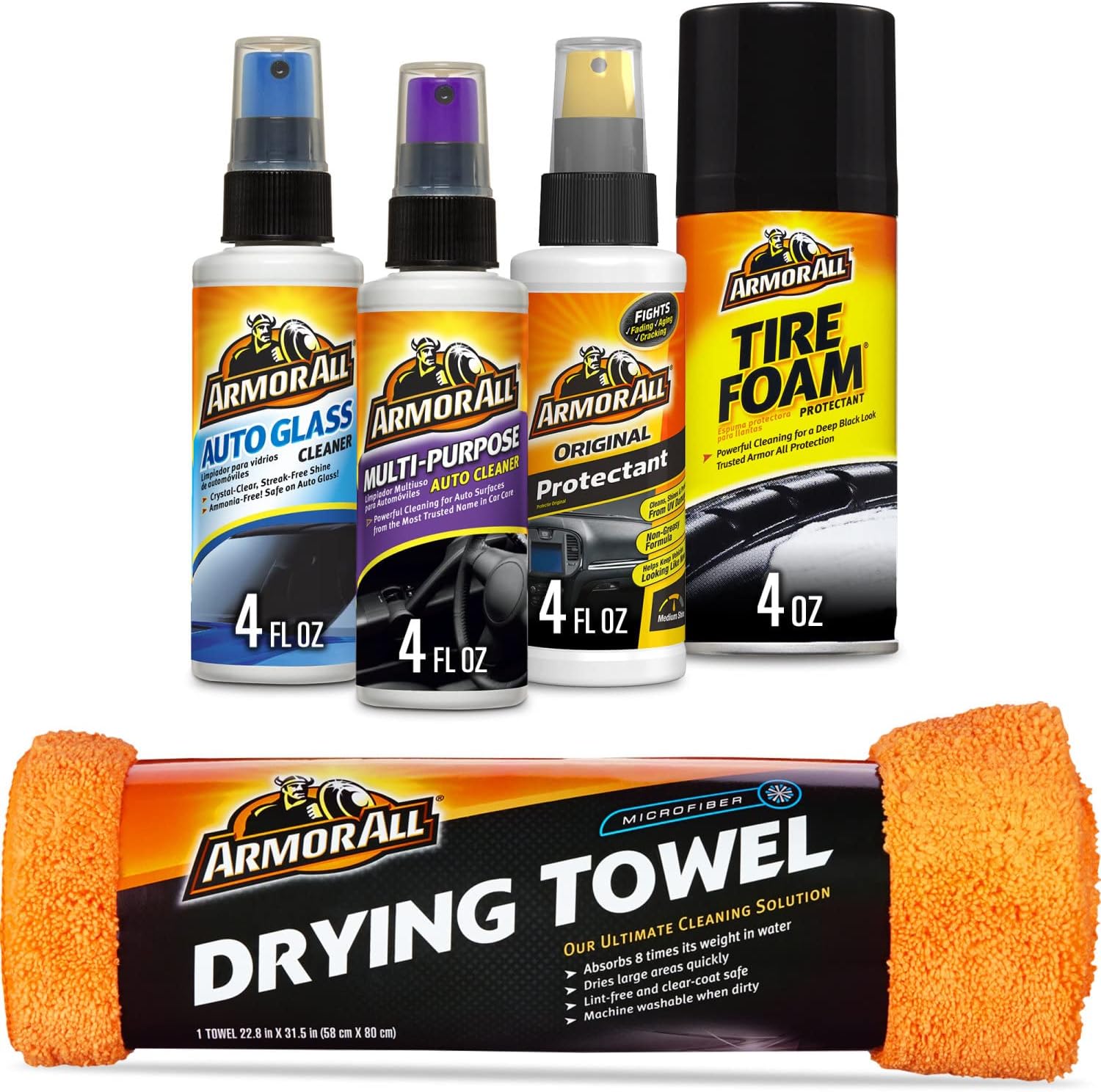 Armor All Complete Car Care Kit - Ultimate Clean & Shine