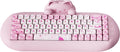 YUNZII C68 Wireless Mech Keyboard - Cute Cat Design, Hot Swap, RGB Backlit