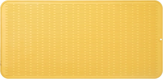 Silicone Dish Drying Mat for Kitchen Counter or Sink Use