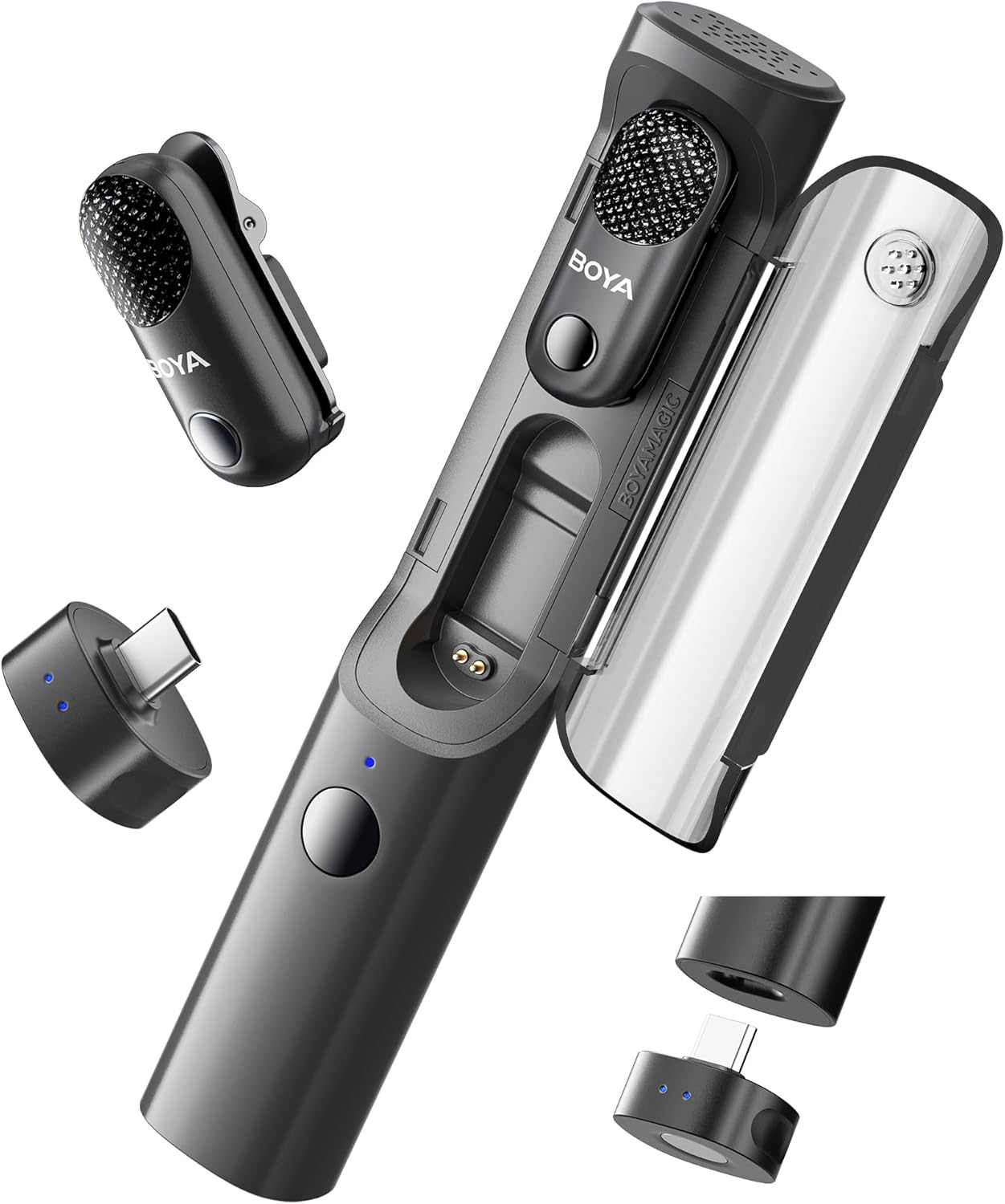 BOYA Magic-05 Wireless Lavalier Microphone for All Devices