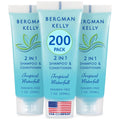 2 in 1 Shampoo & Conditioner Travel Size - Tropical Waterfall Scent