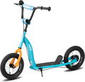 Kick Scooter for Kids 5+ Teens & Youth - Big Wheel, Adjustable