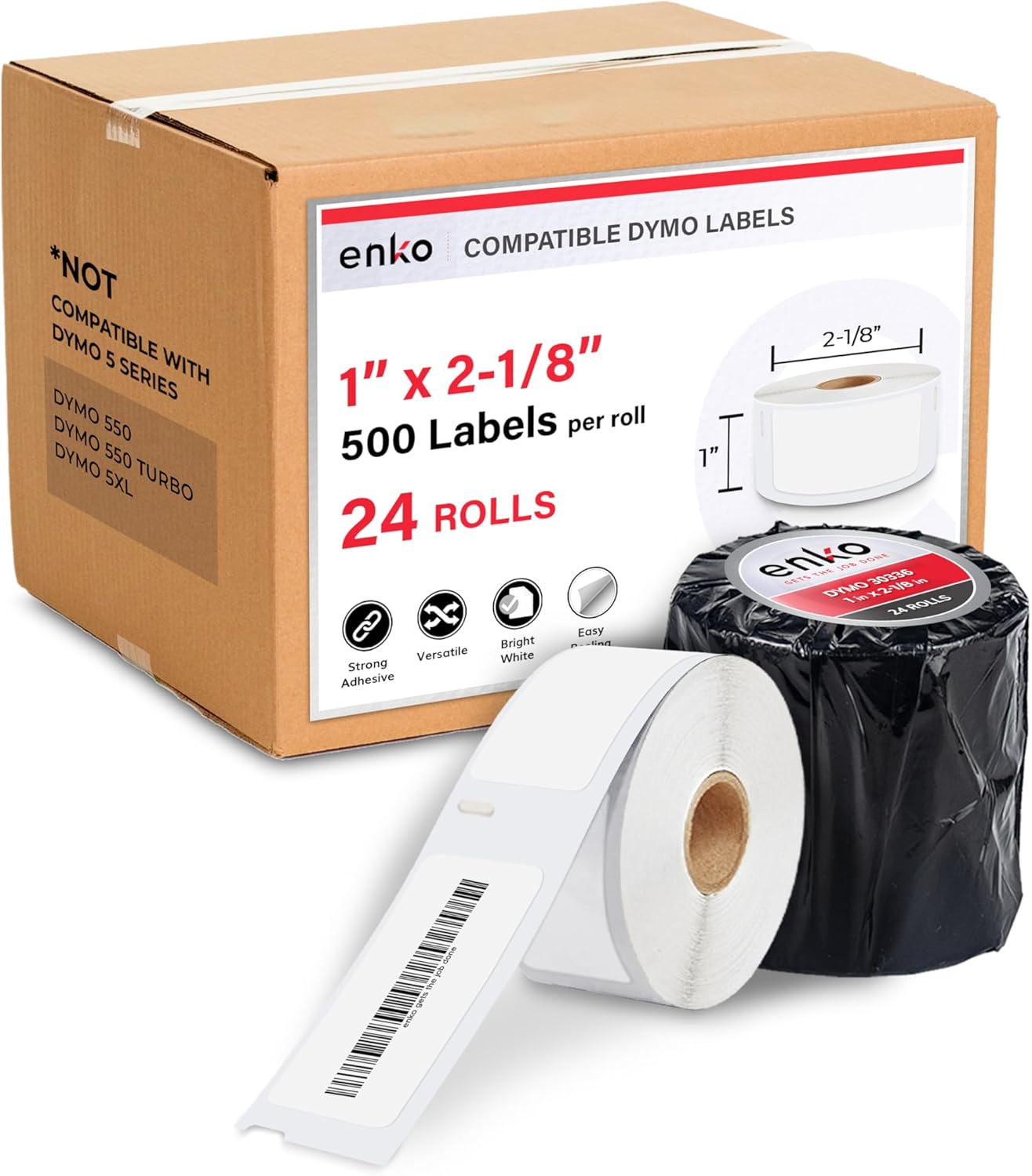 enKo Compatible Dymo 30336 Labels for Address and Shipping