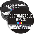 Magnet Me Up 30 Mil Round Custom Car Magnet - Weatherproof Hold