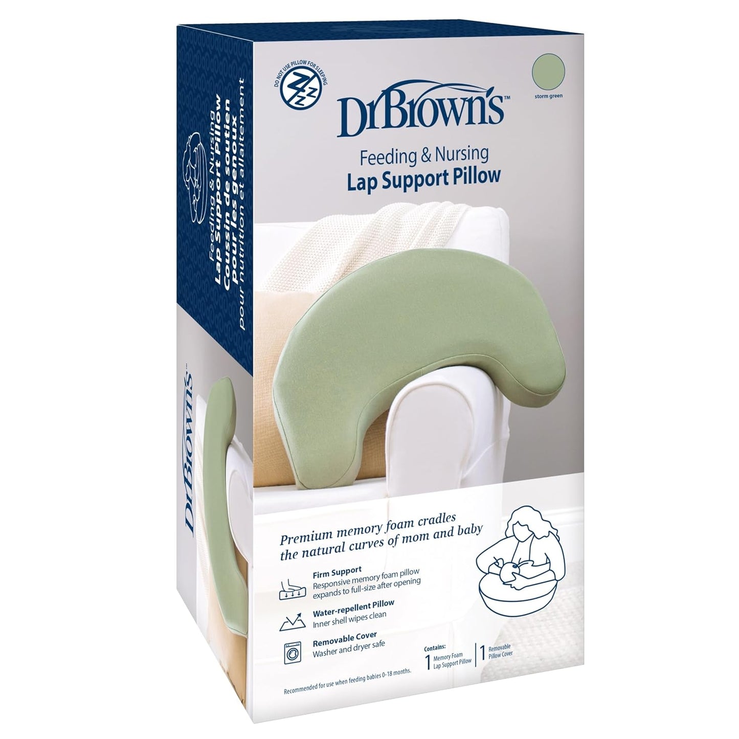 Dr. Brown's Premium Memory Foam Nursing Support Pillow Review