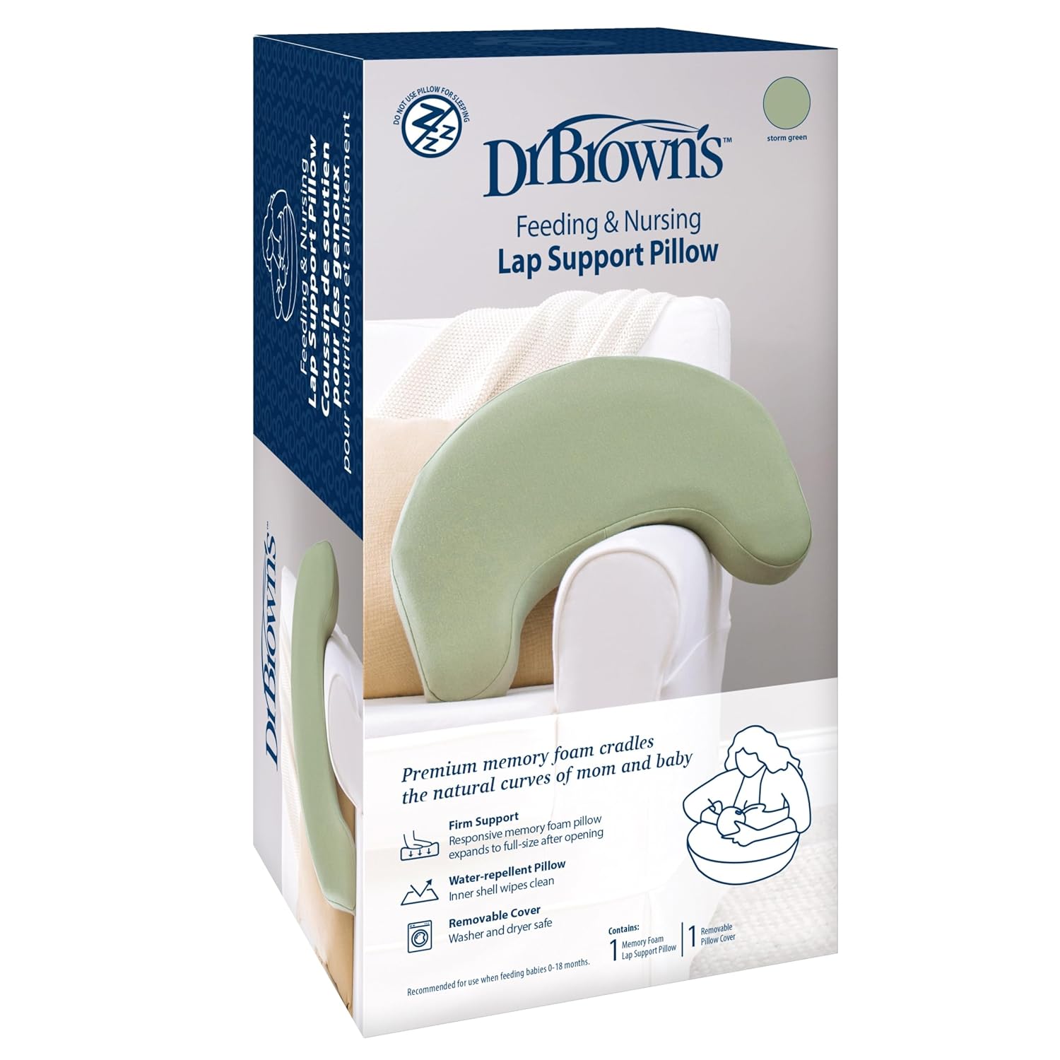 Dr. Brown's Premium Memory Foam Nursing Support Pillow Review
