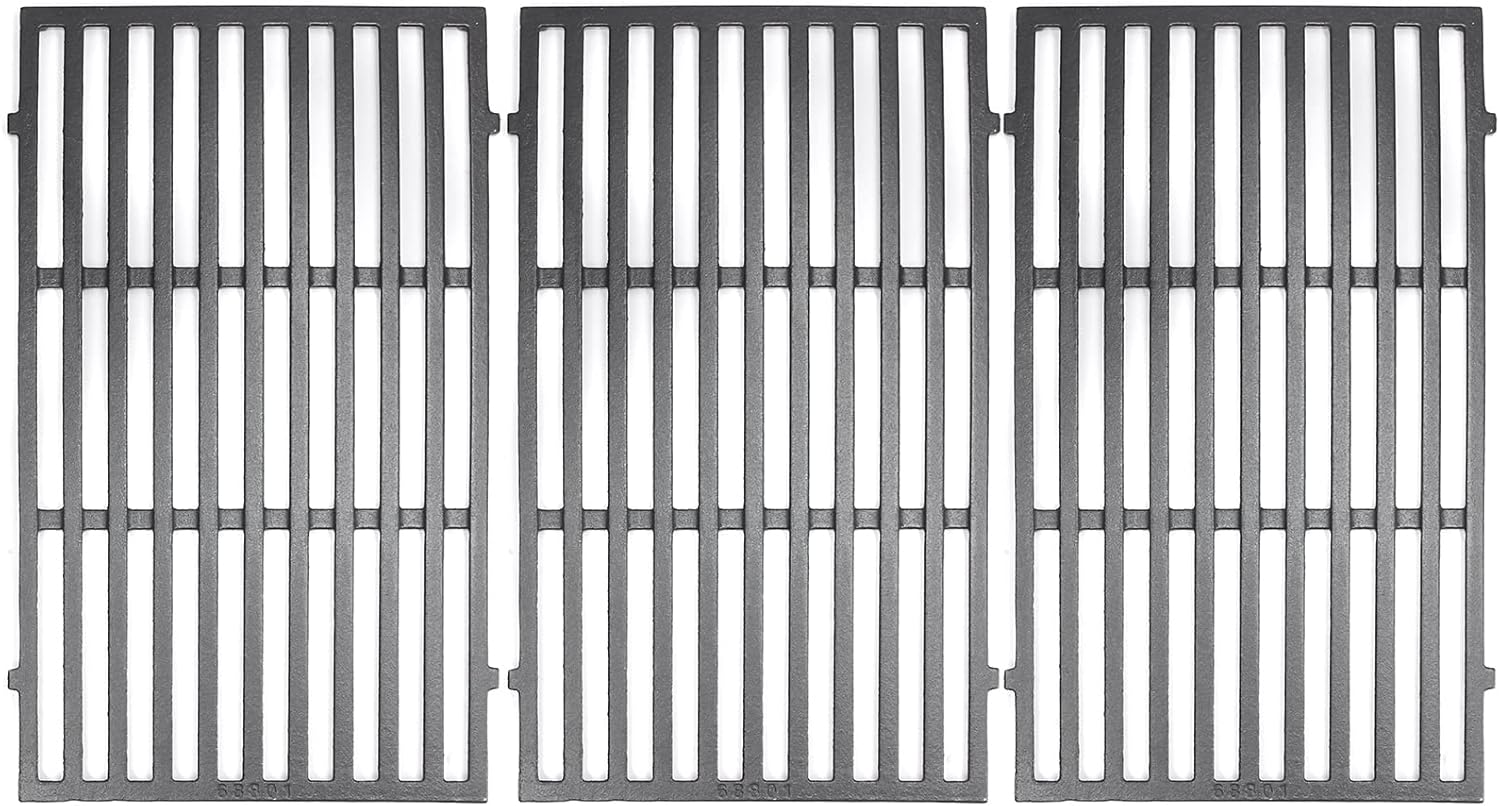 Hongso Cast Iron Cooking Grates for Weber Genesis II 400 Series
