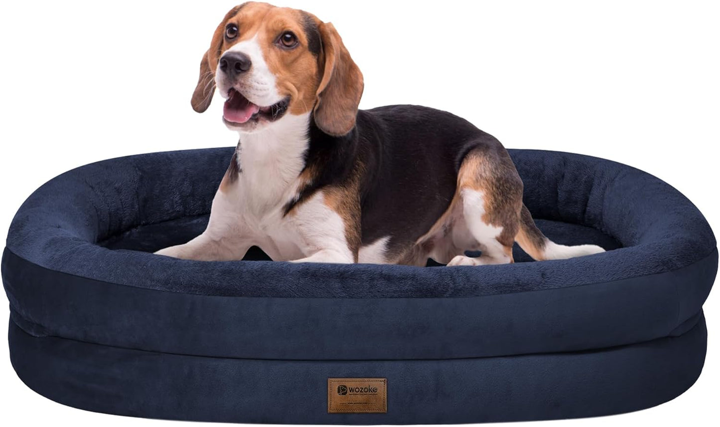 Orthopedic Waterproof Large Dog Bed with Memory Foam Support