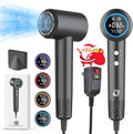 Hair Dryer 1500W High Speed Plasma Ionic - Fast Drying Travel Dryer