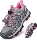 Boys Girls Hiking Trail Shoes Waterproof Slip Resistant Sneakers - Kid