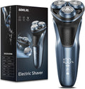 Rechargeable Electric Razor for Men - IPX7 Waterproof Shaver