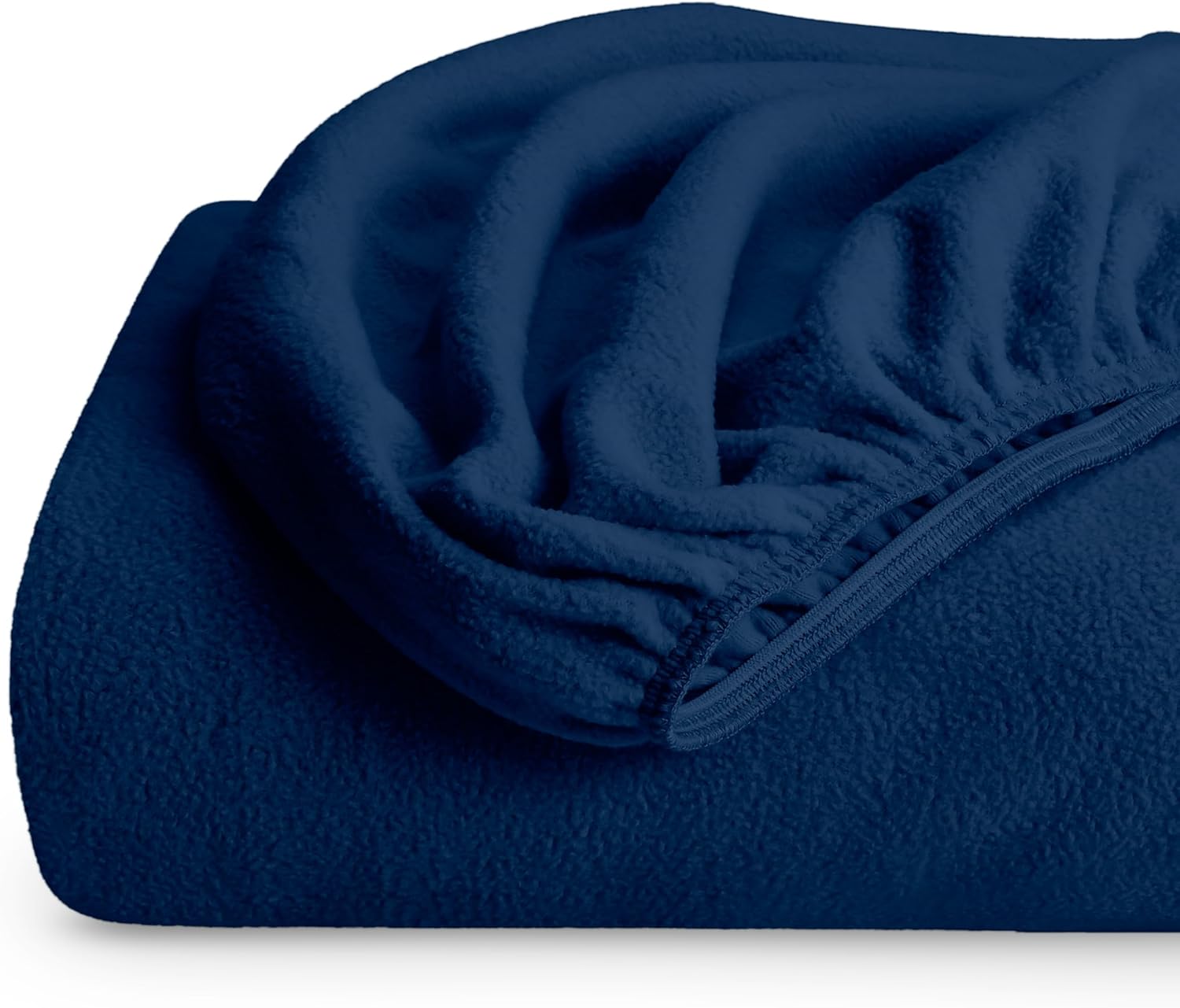 Bare Home Super Soft Fleece Fitted Sheet for Cozy Comfort