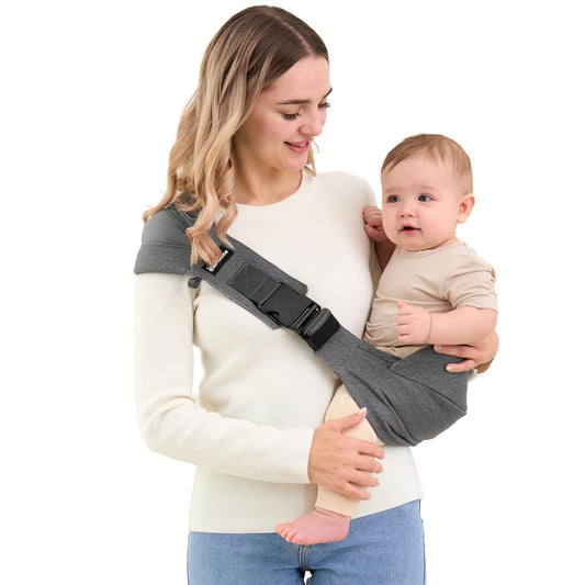 Toddler Sling Carrier - Premium Cotton, Ergonomic & Expandable