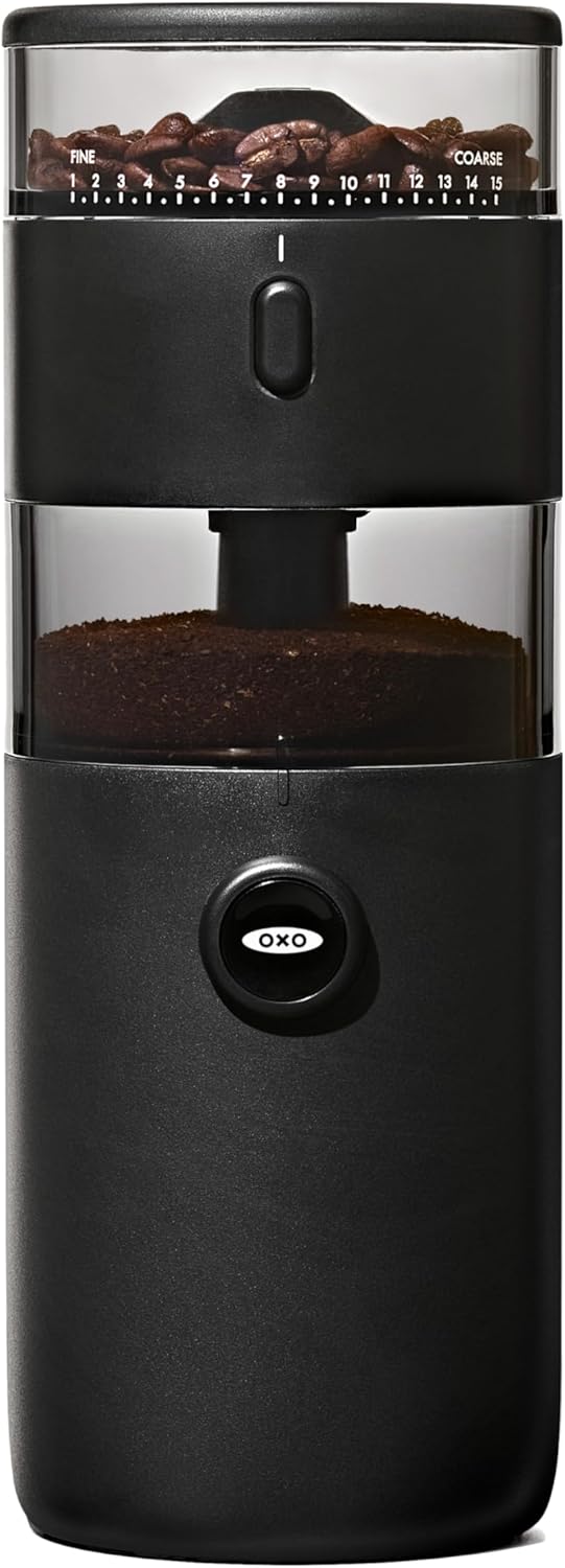 OXO Brew Compact Conical Burr Coffee Grinder for Perfect Brews