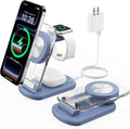 3 in 1 Magnetic Wireless Charging Station for Apple Devices - Foldable
