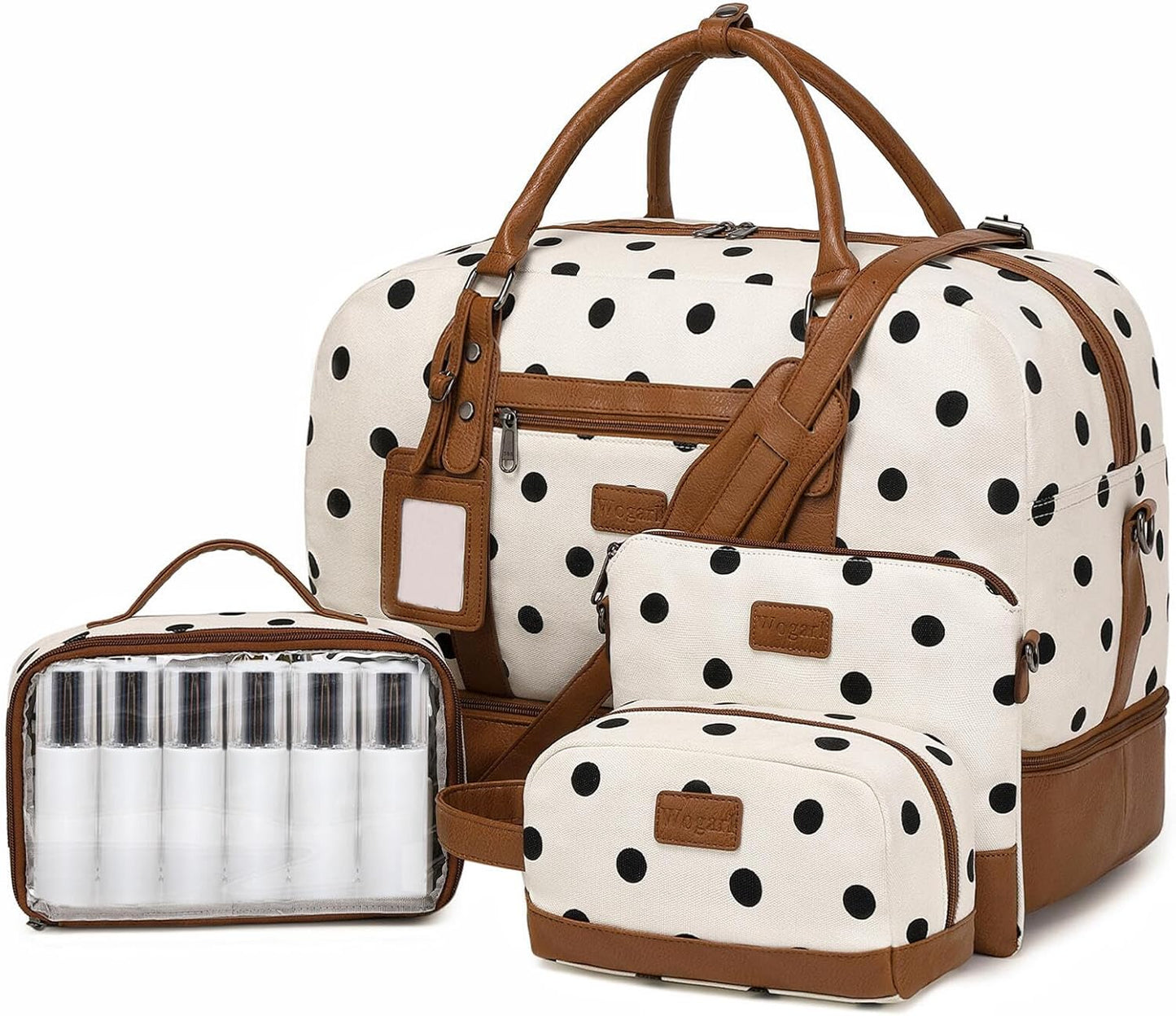 Wogarl Weekender Bags for Women Large Overnight Travel Duffel