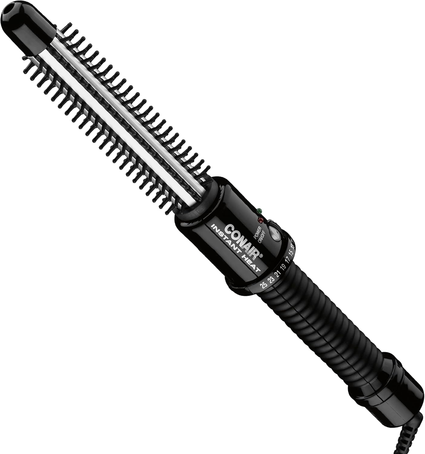 Conair Instant Heat 3/4-Inch Curling Brush - Perfect for Short Hair