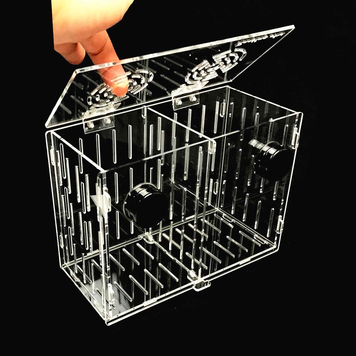 Magnetic Acclimation Breeder Box for Fish and Coral Display