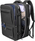 Travel Backpack for Women Men XL Black - Large Carry On Laptop Pack
