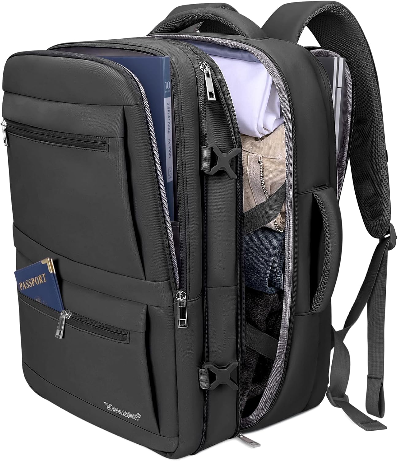BALEINE Travel Backpack for Business, Casual, and Hiking