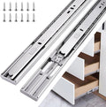 18 inch Drawer Slides 6 Pairs Soft Self Close - Full Extension Ball