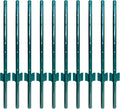 Sturdy Duty Metal Fence Posts 3 Feet Pack of 10 - No Digging U Posts