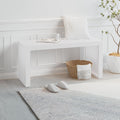 Bamboo Dining Bench 35 in Farmhouse Bench - Compact Seating