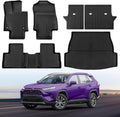 Floor Mats for Toyota RAV4 2025 2024-2019 Full All-Weather Set