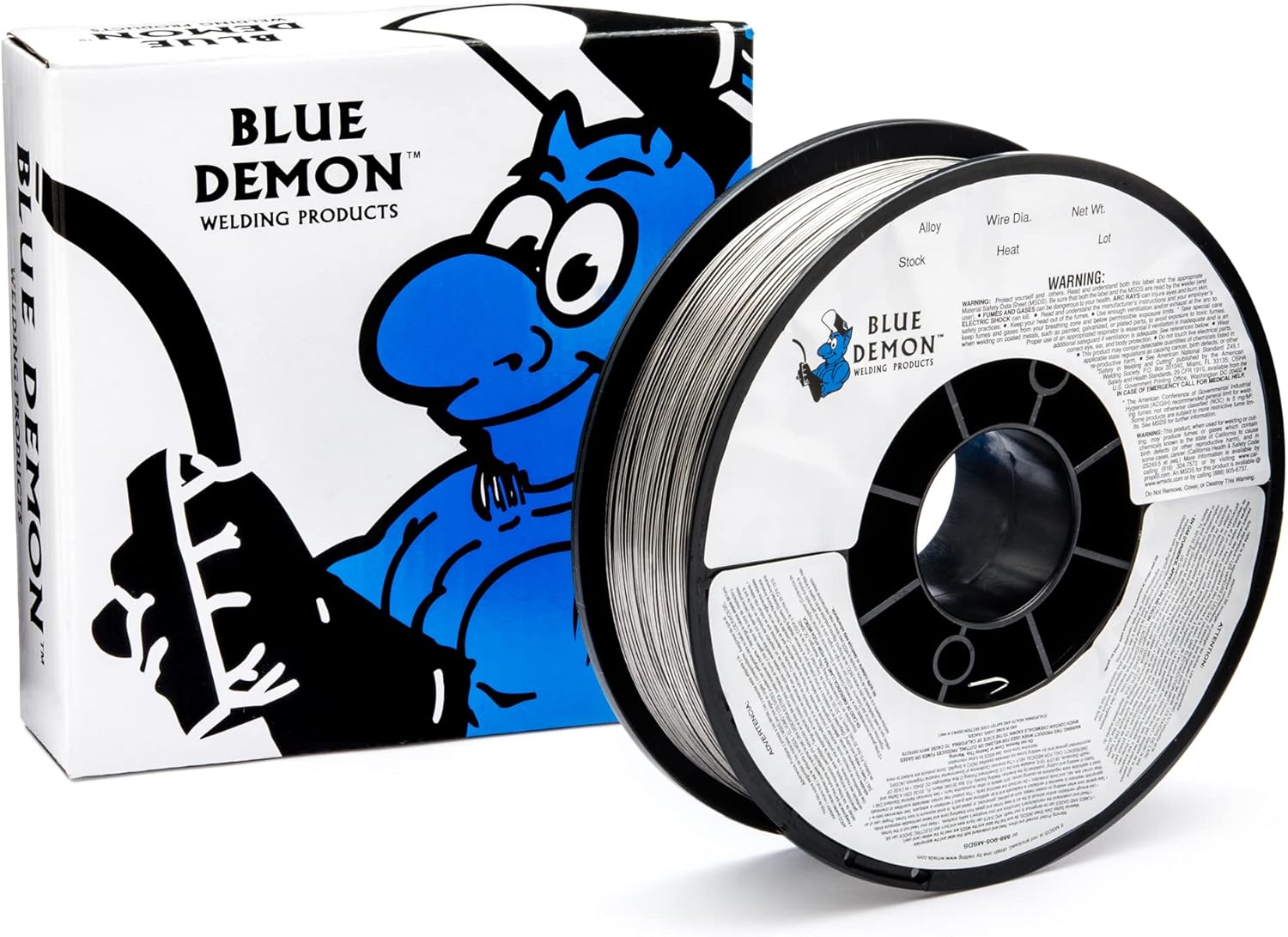 Blue Demon E71TGS Gasless Flux Core Welding Wire for All Positions