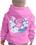 Pink Pom Puff Hoodies For Kids Meet Me At The Ocean Cute Preppy