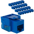 CAT5e Keystone Jack 25 Pack - PoE++ Rated, Easier Termination
