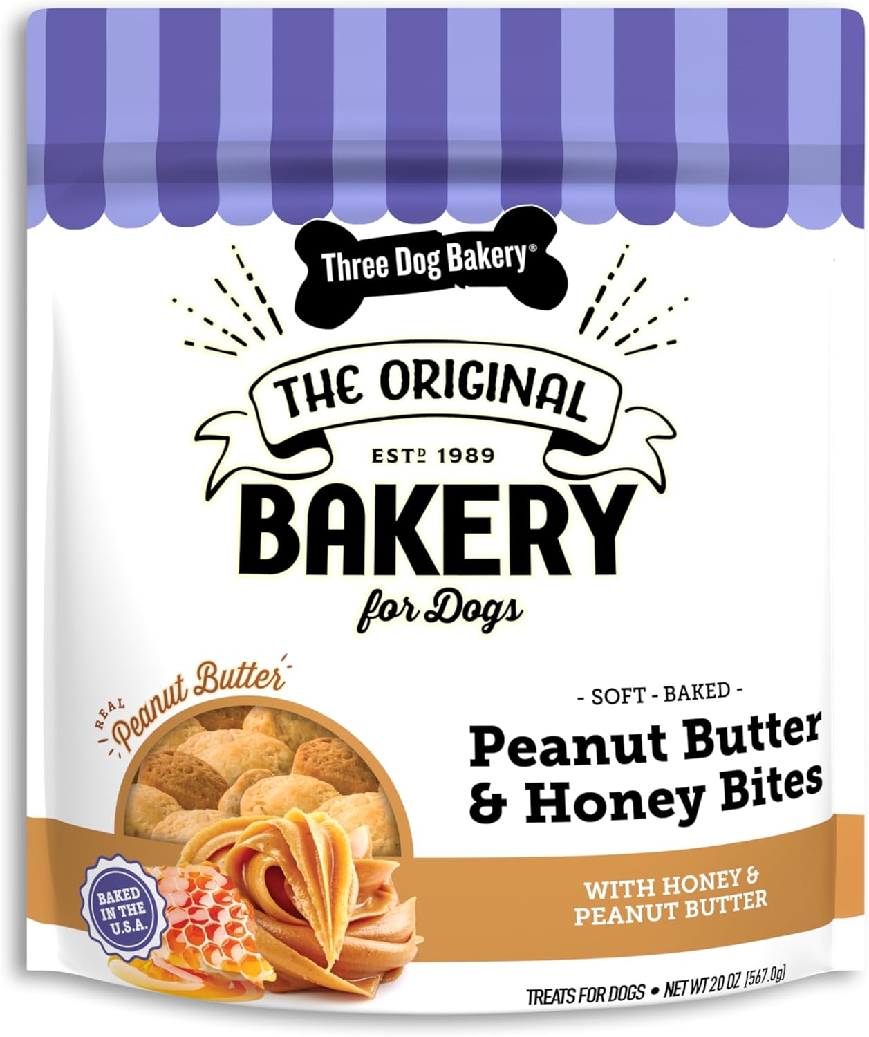 Nutty Training Biscuits for Dogs - Three Dog Bakery