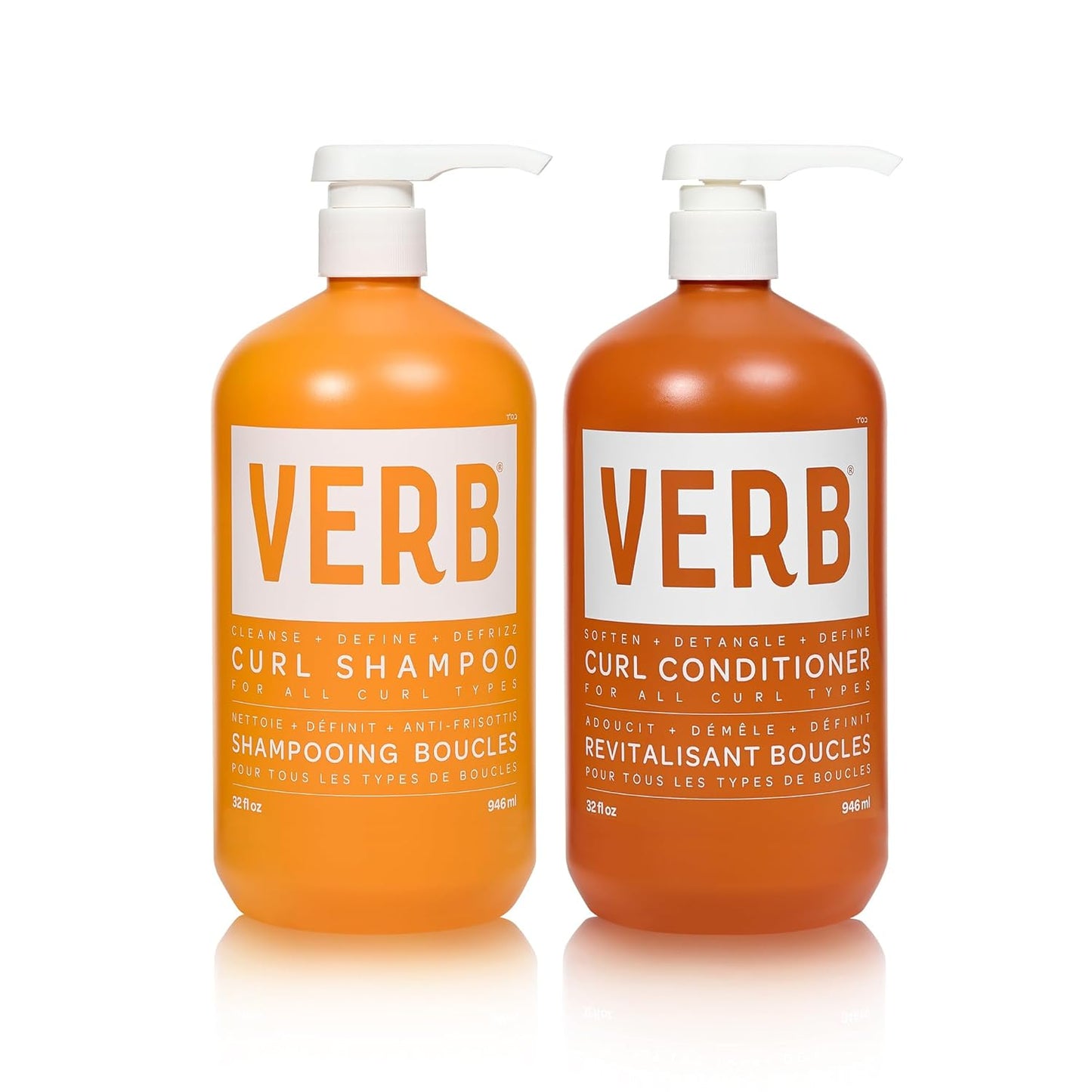 VERB Curl Shampoo and Conditioner Duo for Frizz Control and Definition