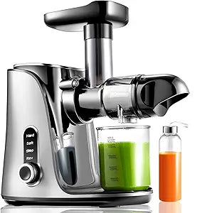 Juicer Machines - AMZCHEF Slow Masticating Juicer Extractor