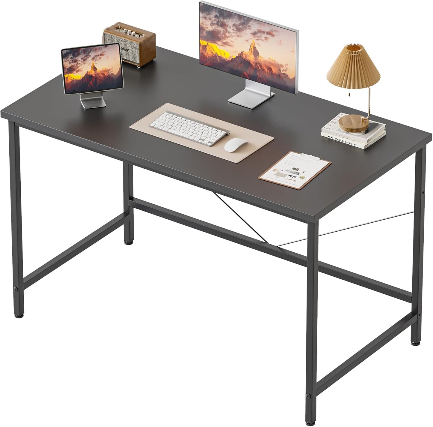 Mericonia Computer Desk for Small Spaces - Modern Style Table