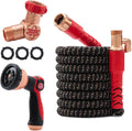 Pocket Hose Copper Head UV 50 ft Expandable Garden Hose - Compact