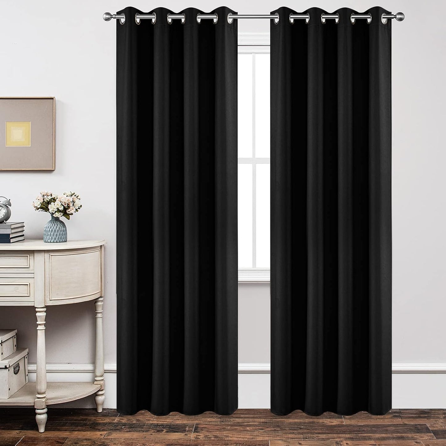 Room Darkening 84 Blackout Curtains - Energy Efficient