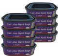 RUNDE 8 Pack Cat Litter Refill Bags for Genie Pails