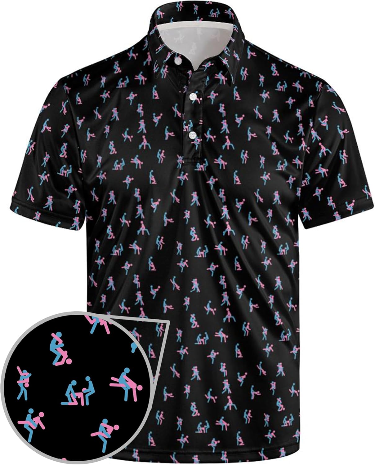 Funny Golf Polo Shirts for Men - Performance and Style Combined