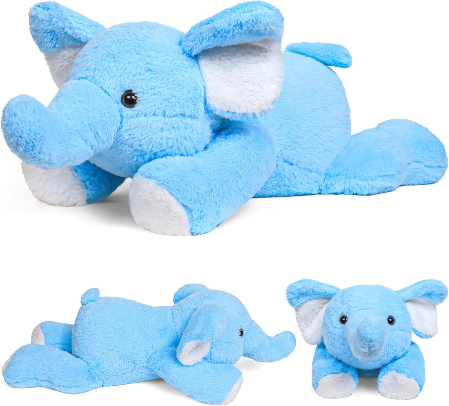 5lbs 24in Elephant Weighted Stuffed Animal for Comfort and Fun