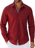 COOFANDY Men's Long Sleeve Casual Button Down Shirt - Comfortable in