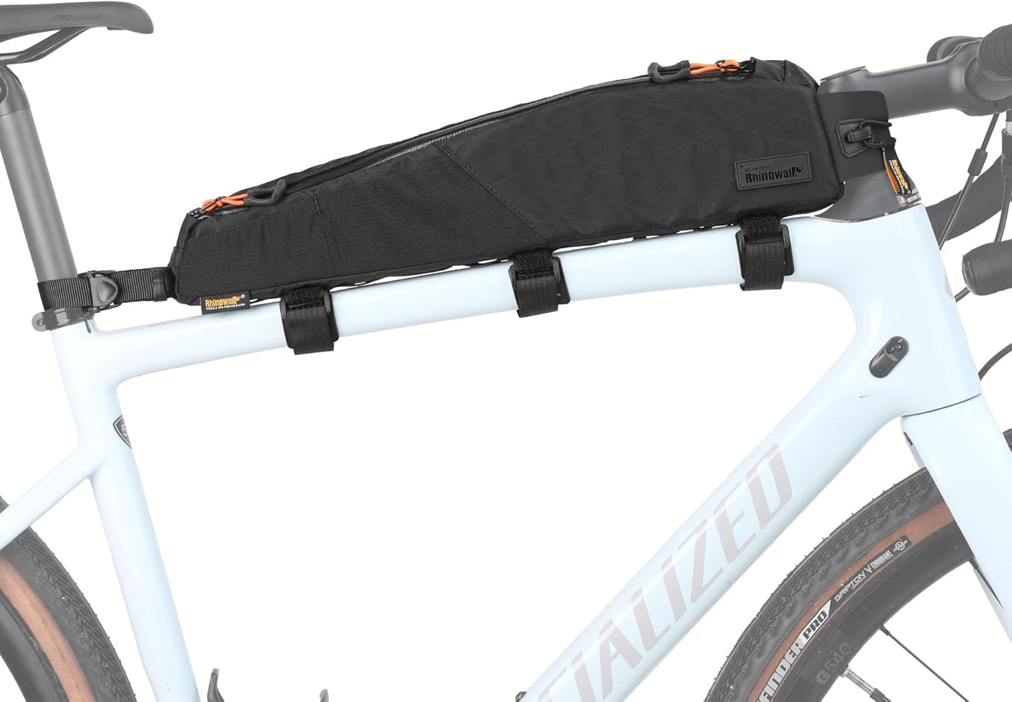 Rhinowalk Bike Top Tube Bag for MTB and Road Cycling Adventures