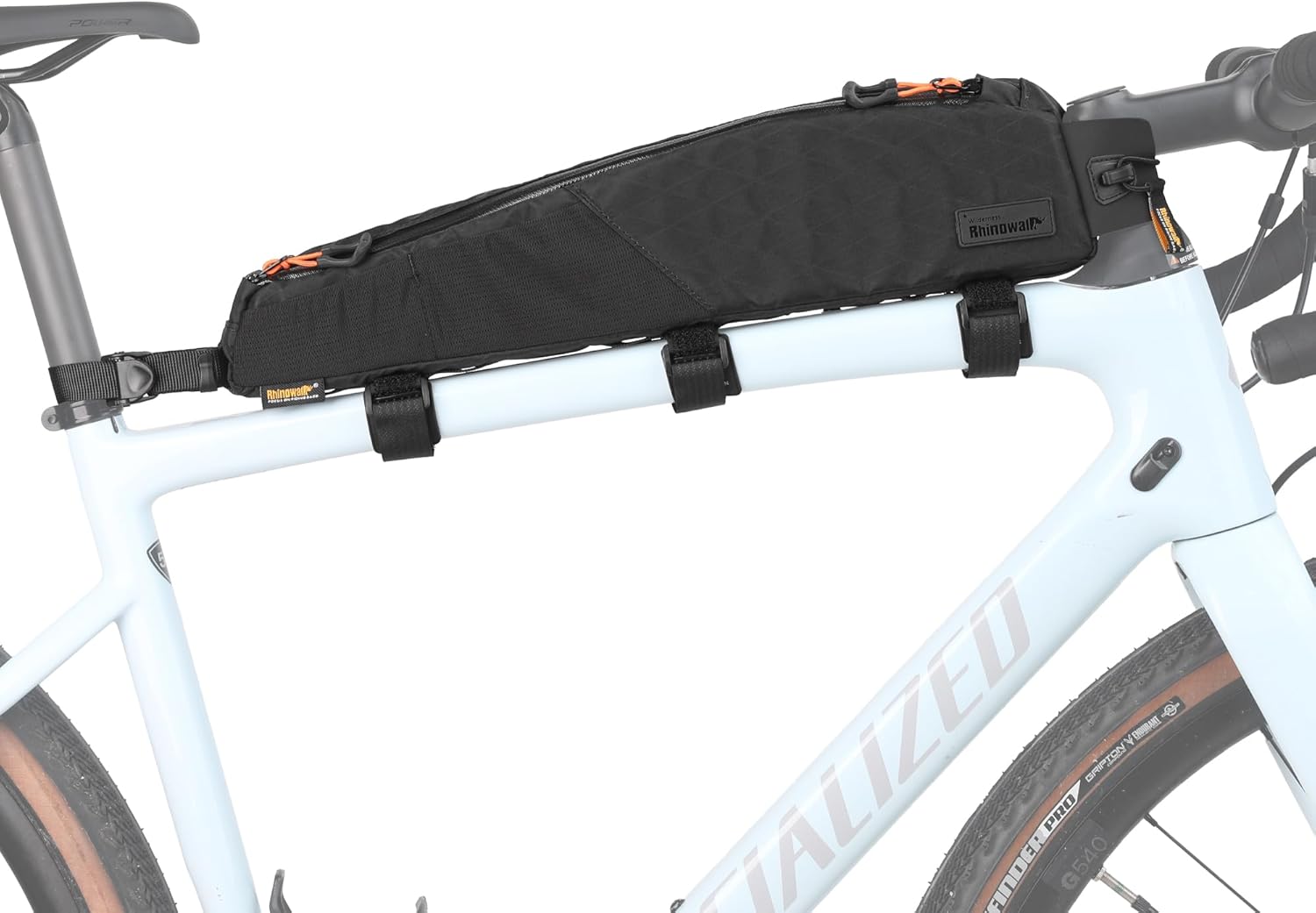 Rhinowalk Bike Top Tube Bag for MTB and Road Cycling Adventures
