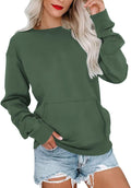 MISFAY Women's Comfy Long Sleeve Hoodie Sweatshirt for Everyday Wear