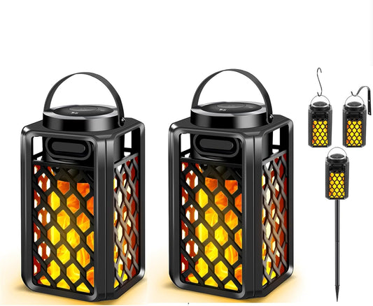 Flame Speaker Duo: HD Sound, Waterproof, Atmosphere