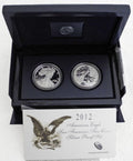 2012 American Eagle San Francisco Two-Coin Silver Proof Set