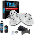 Front Ceramic Brake Pad & Rotor Kit for 95-03 S10/Sonoma - G-Coated