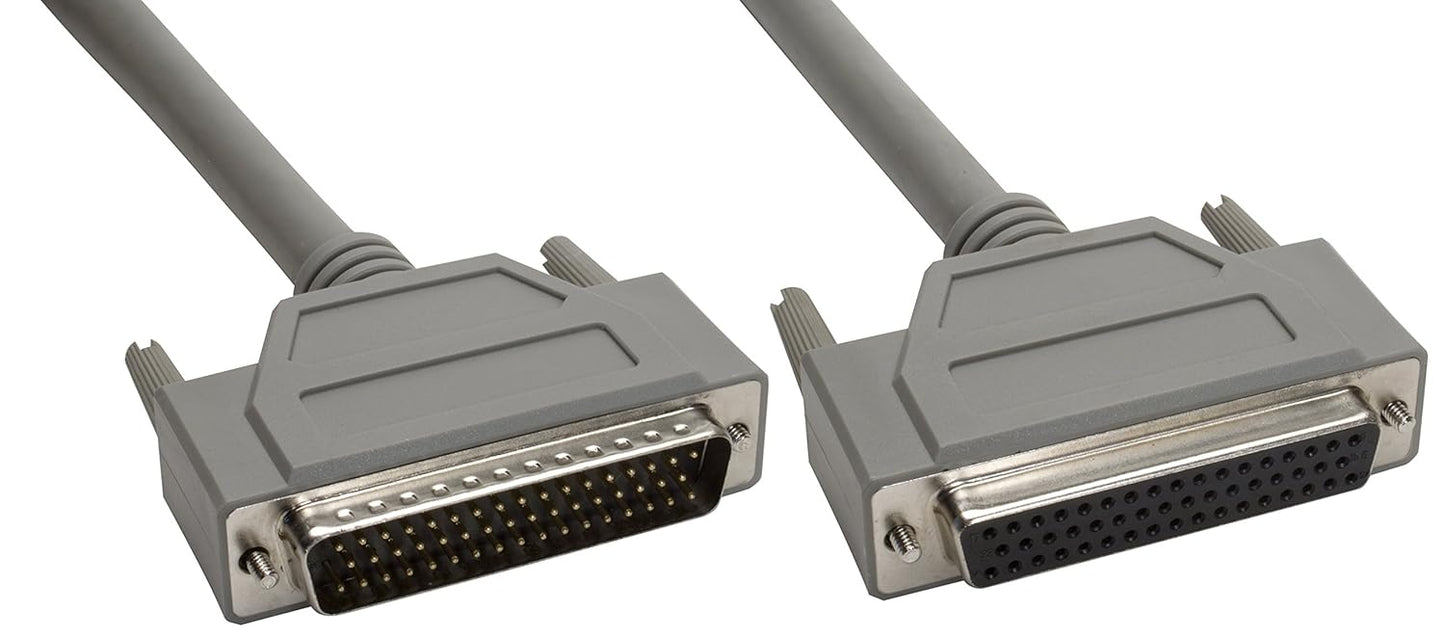 50-Pin DB50 Deluxe D-Sub Cable Assembly for Reliable Connections